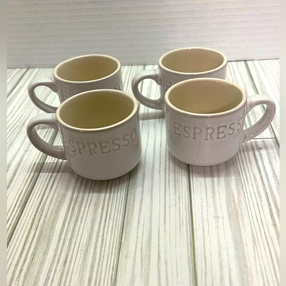 Set of 4 Belle Maison Expresso cups - Picture 1 of 5